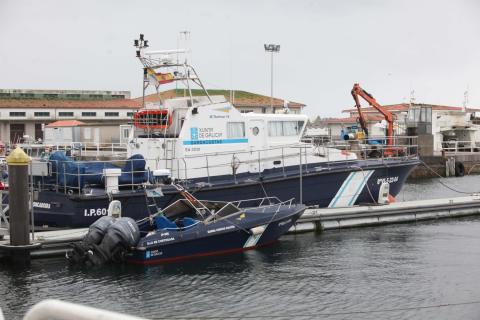 Embarcación de Unidade Operativa de Gardacostas de Vilaxoán