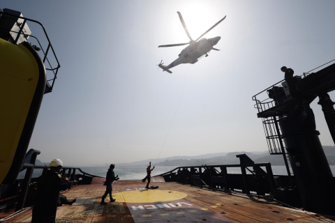 Helicóptero Gardacostas de Galicia